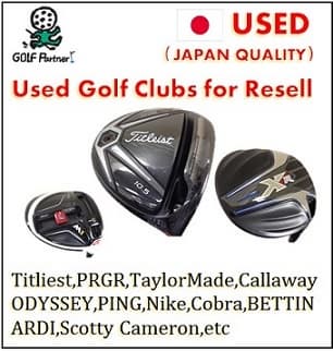 Various Types of Used Golf Clubs for Resell